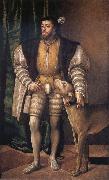 Emperor  Charles V with his Ulm mastiff